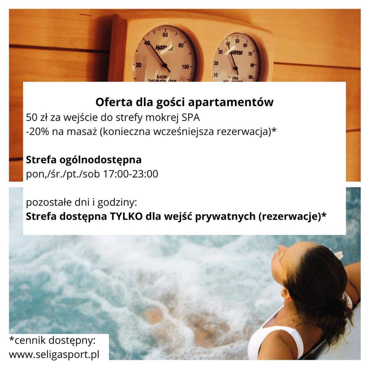 Seliga Sport Apartments & Spa Lesznowola  Esterno foto